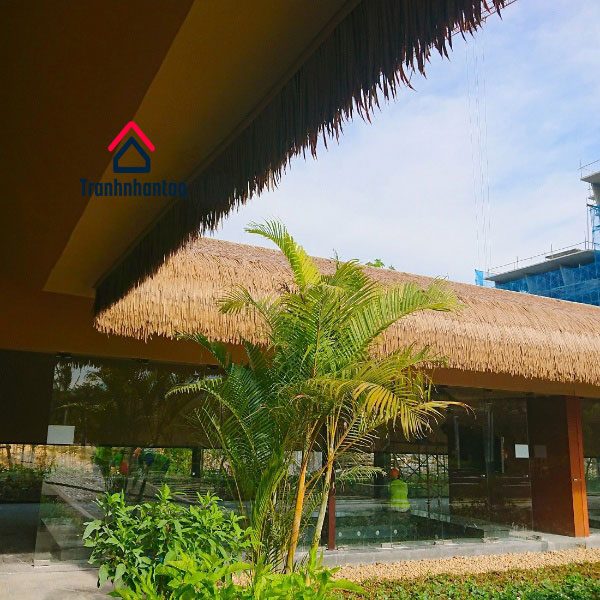 Dự án lợp mái lá tại APEC Mandala Sky Villas Kim Bôi Hòa Bình